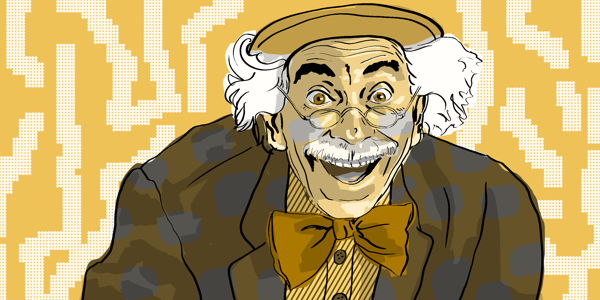 demonicznie roześ♠miany clown